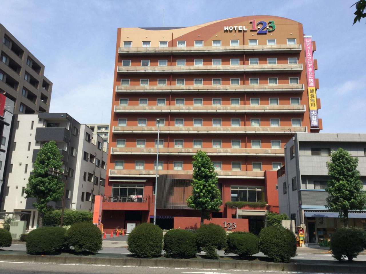 Hotel 1-2-3 Takasaki Ngoại thất bức ảnh